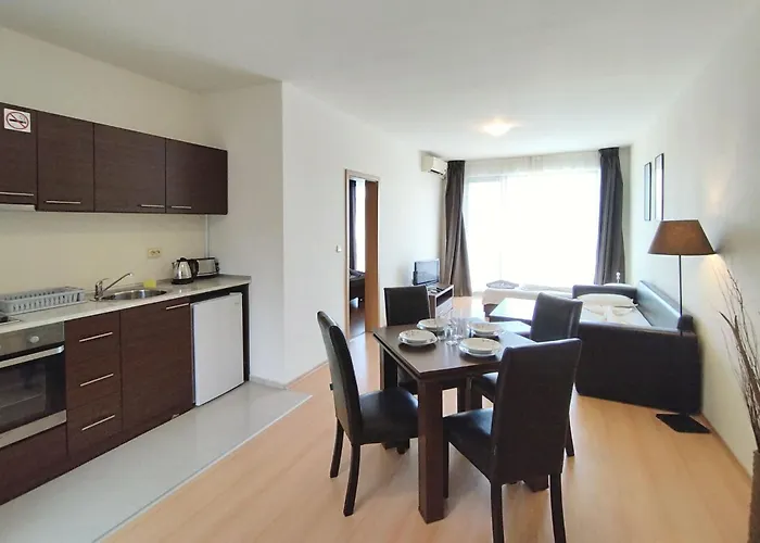 Apartament Seaside 1 Bedroom With Balcony, Max 4 Guests Sunny Beach